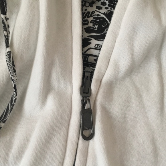 Zoo York reversible zip up hoodie women’s small - Picture 6 of 12